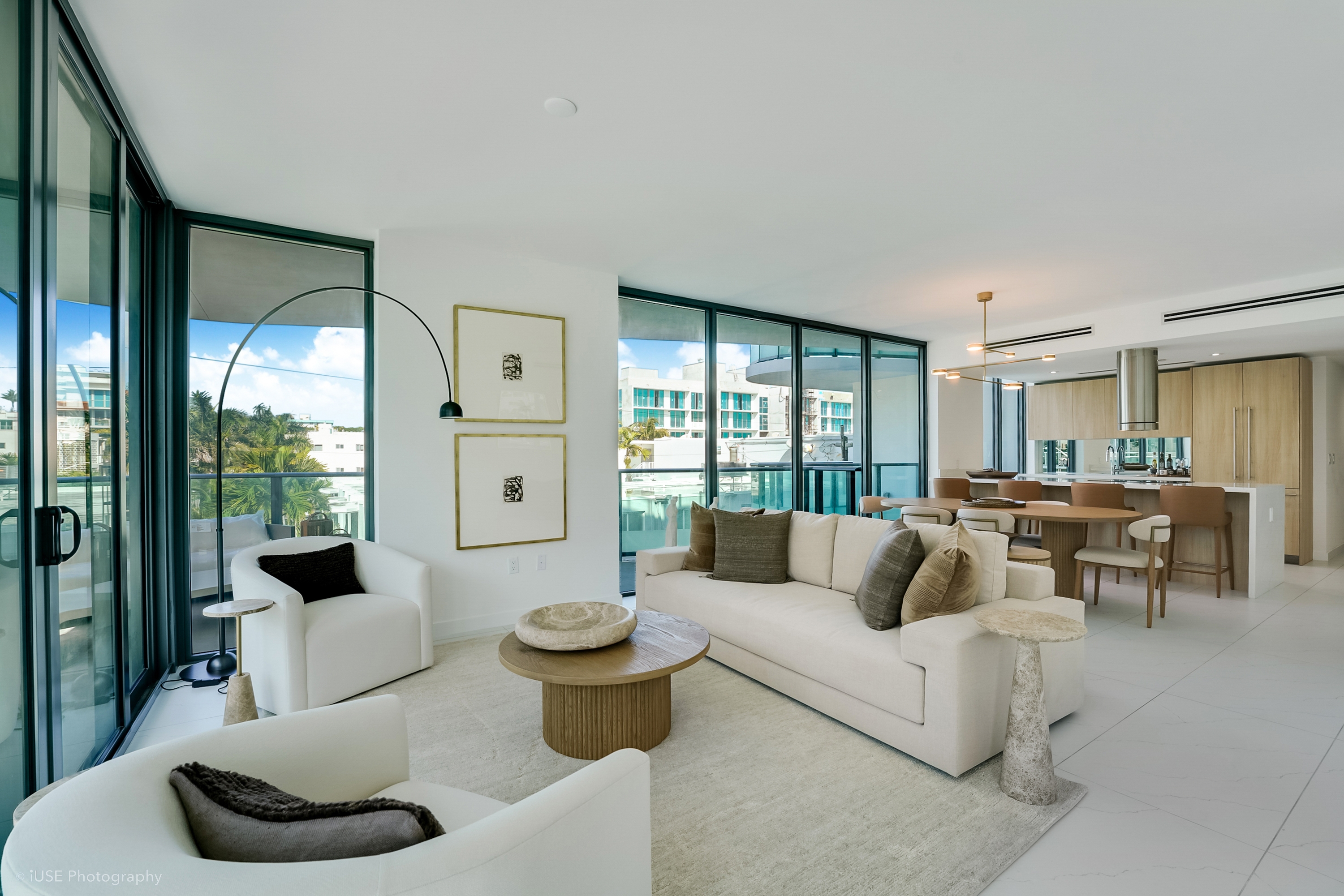 Alana Bay Harbor Islands living room interior