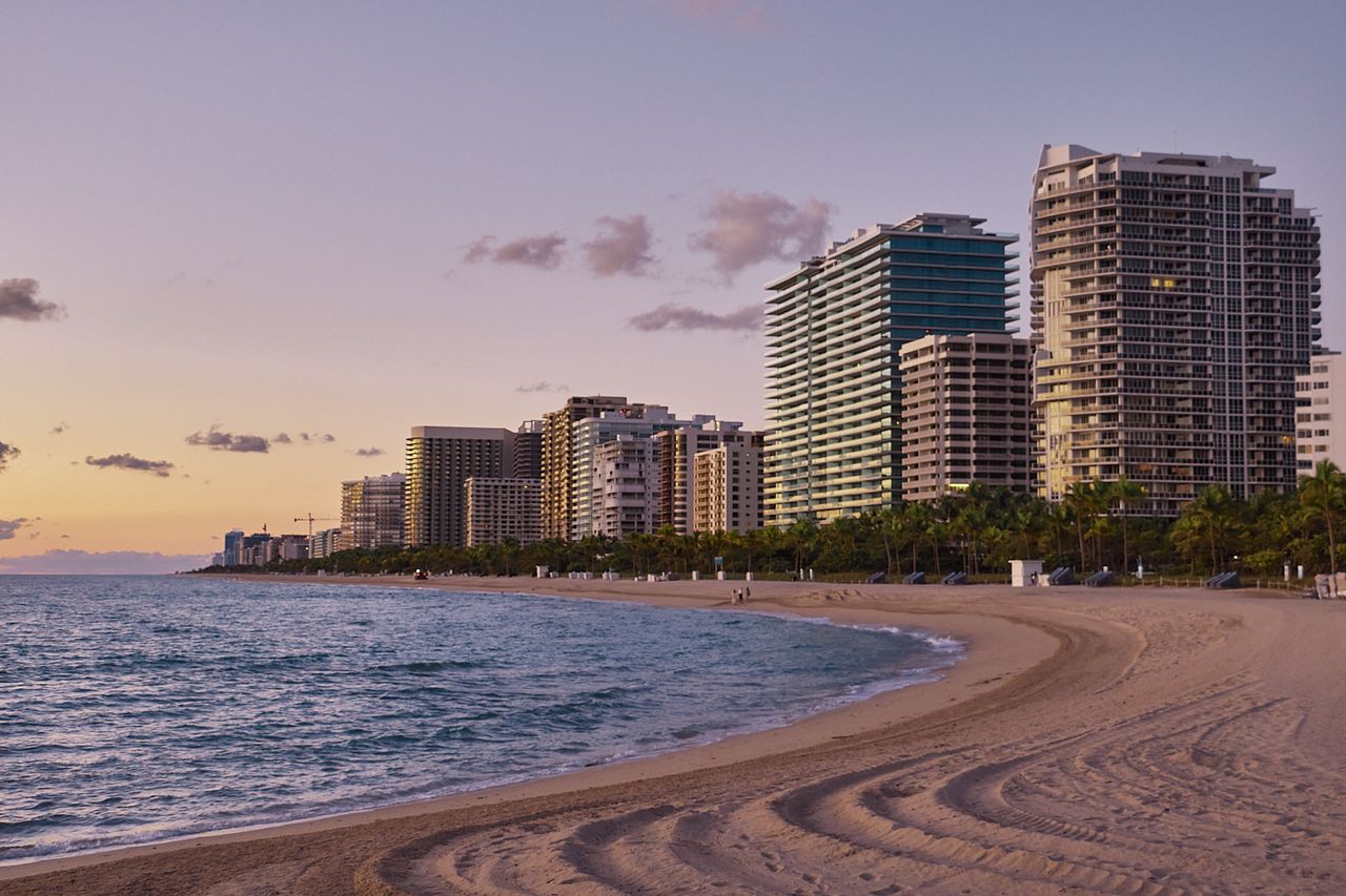 Bal Harbour sunset Miami