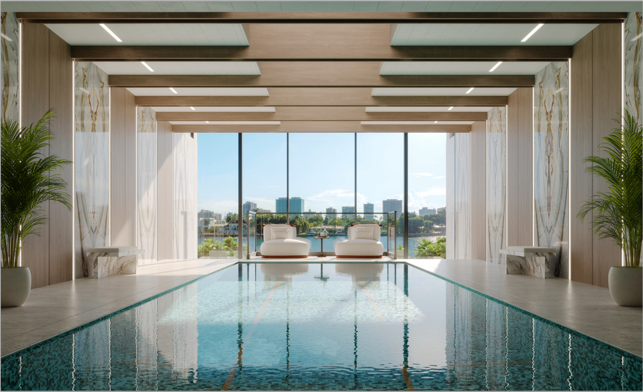 Bay Harbor Towers Bay Harbor Islands indoor heated pool