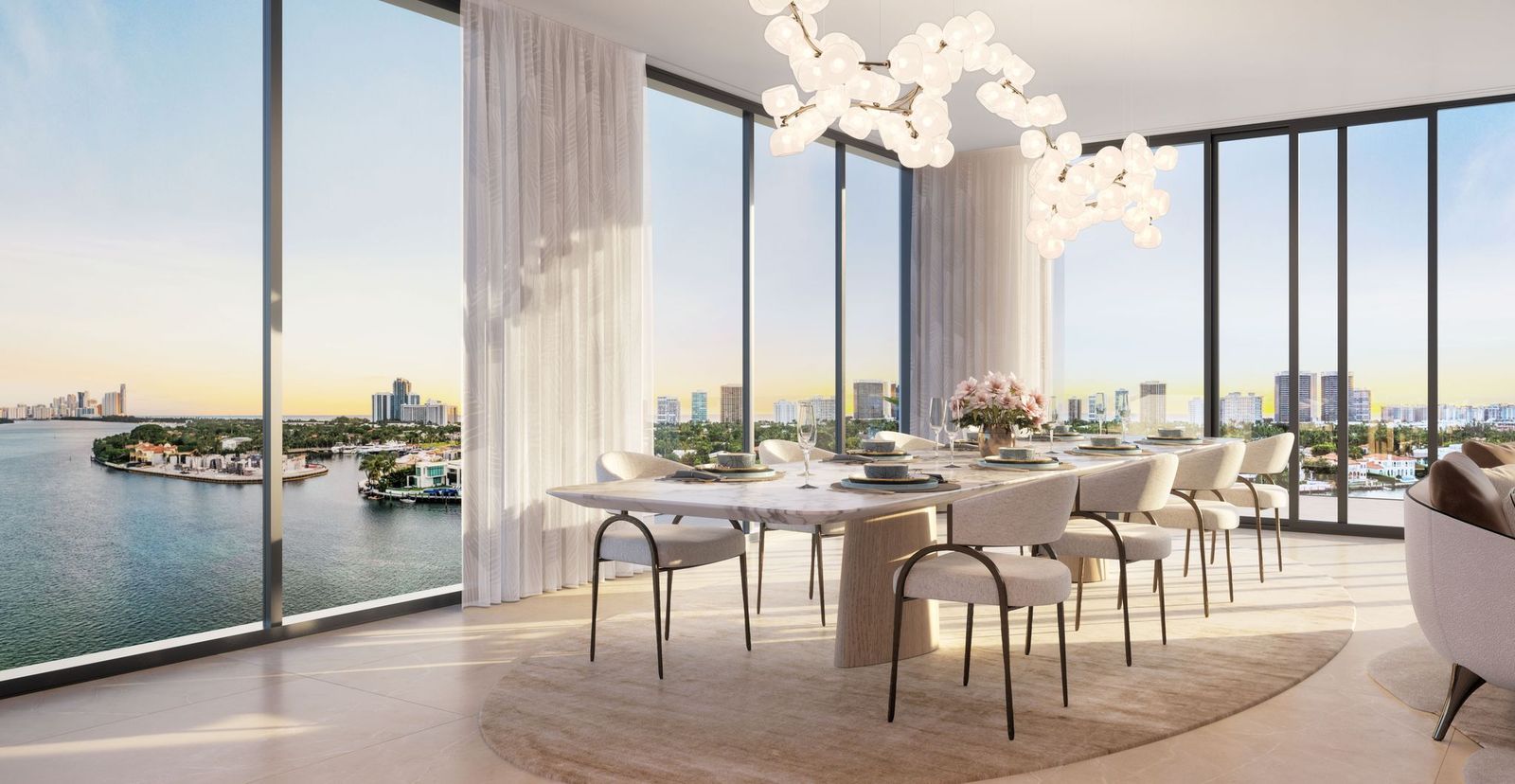 Bay Harbor Towers Bay Harbor Islands living room