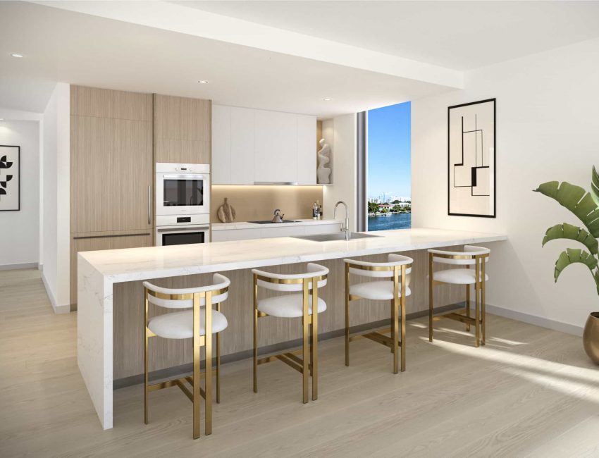 La Baia Bay Harbor Islands kitchen