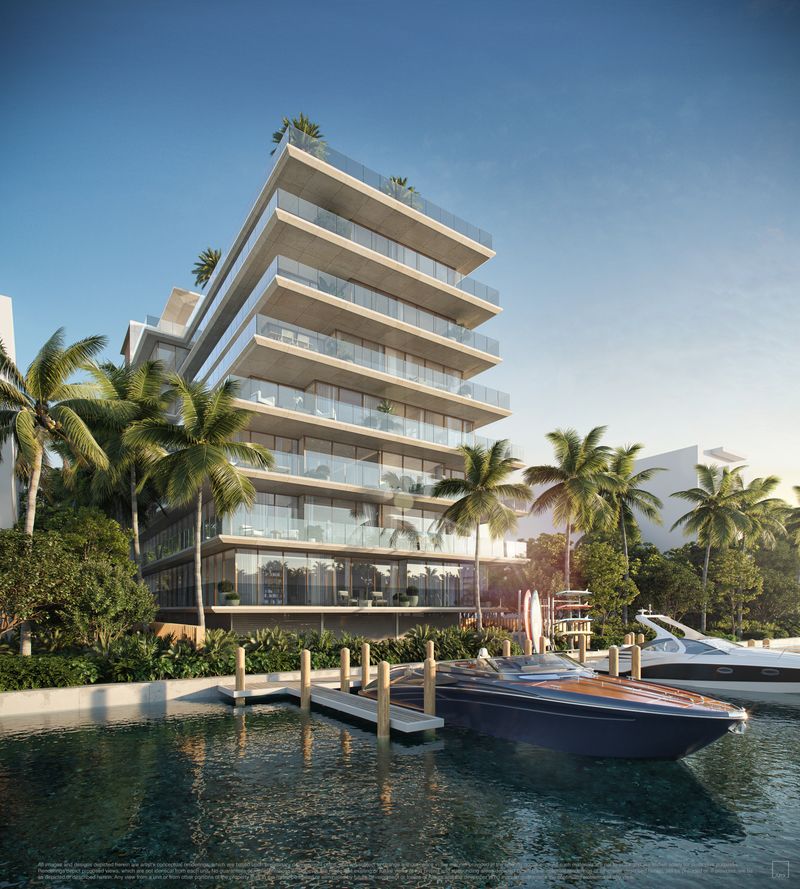 La Mare Signature bay views and terrace Bay Harbor Islands