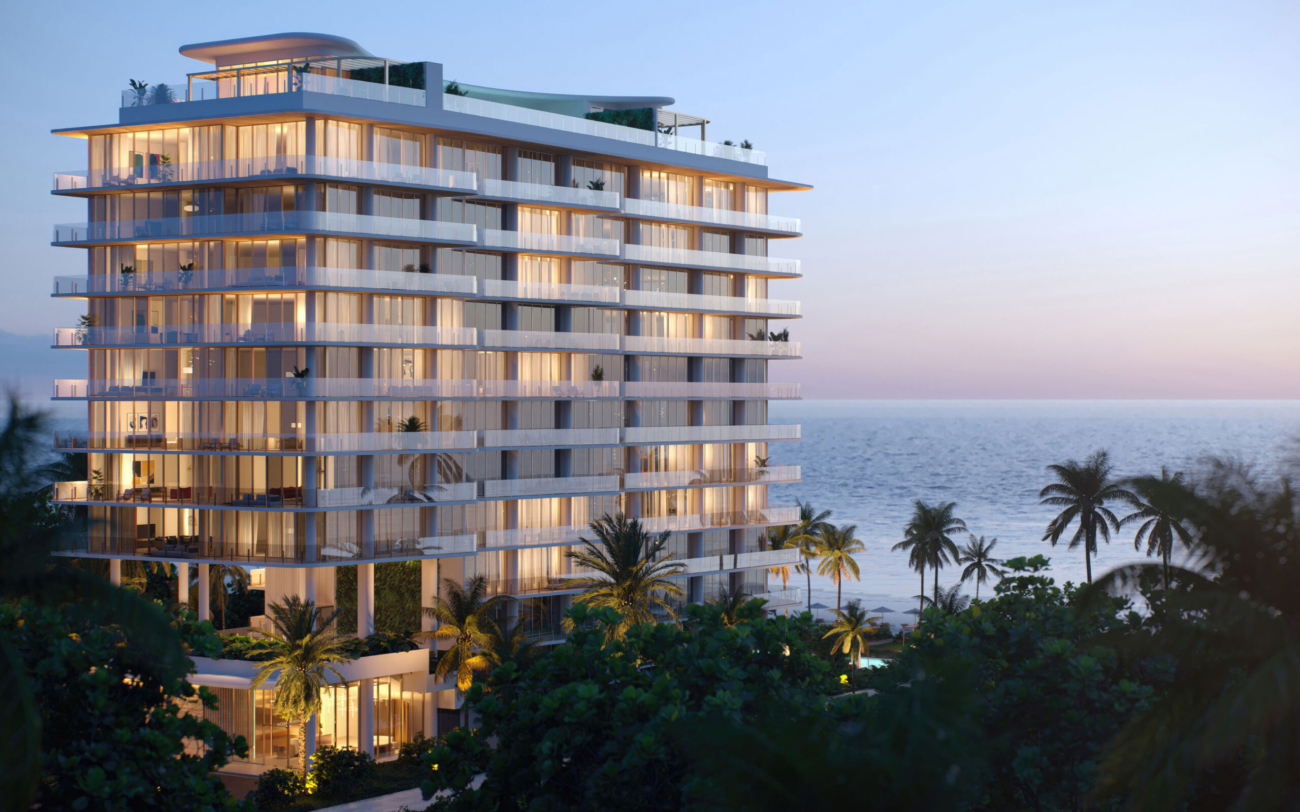 Ocean House Surfside exterior 9317 Collins Avenue