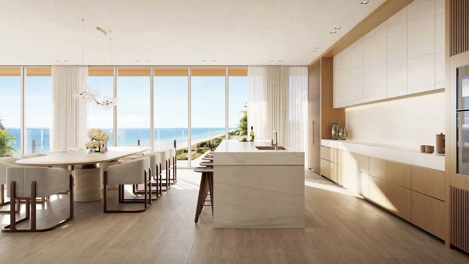 Ocean House Surfside kitchen Carla Guilhem interiors