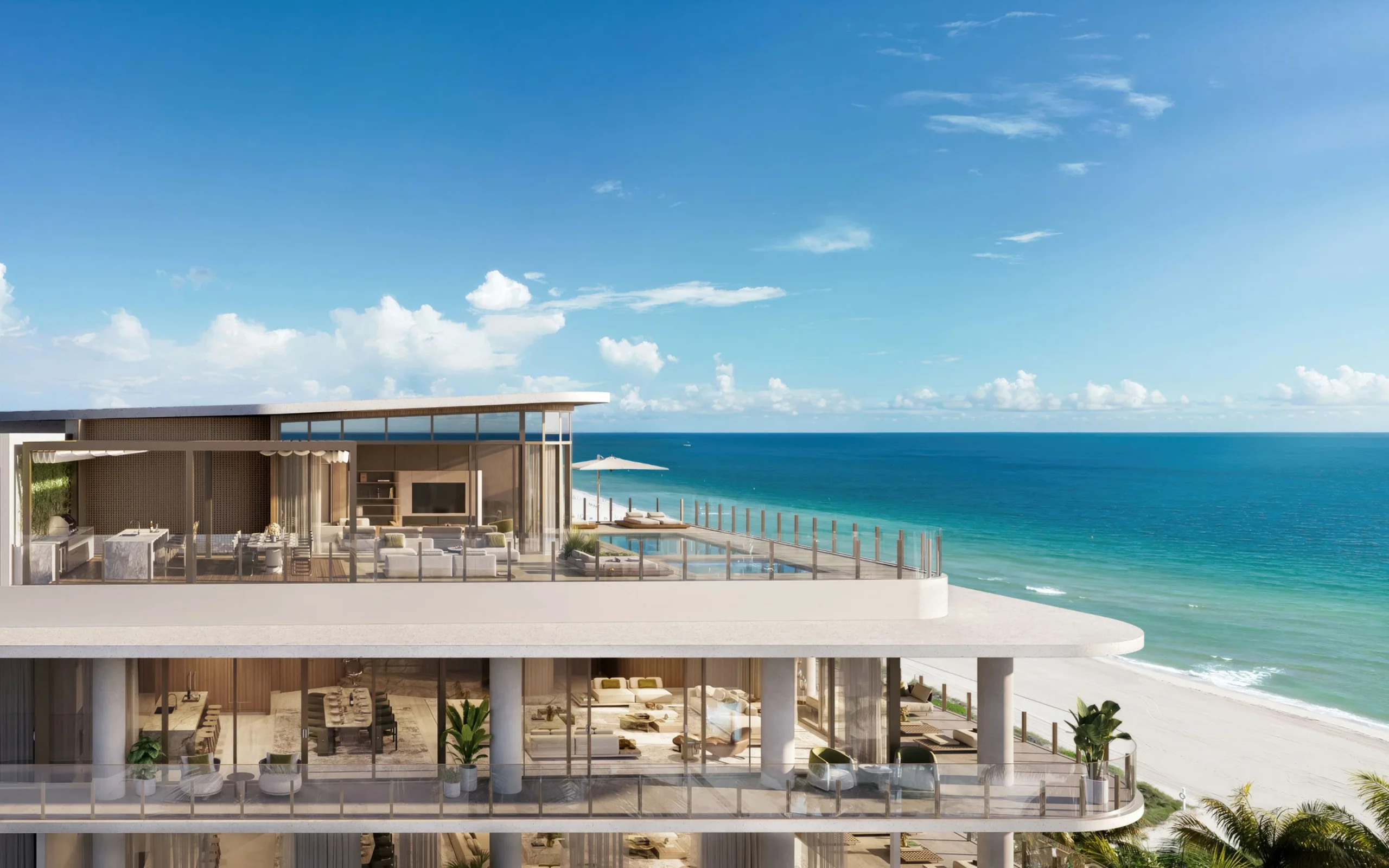 Ocean House Surfside penthouse residence