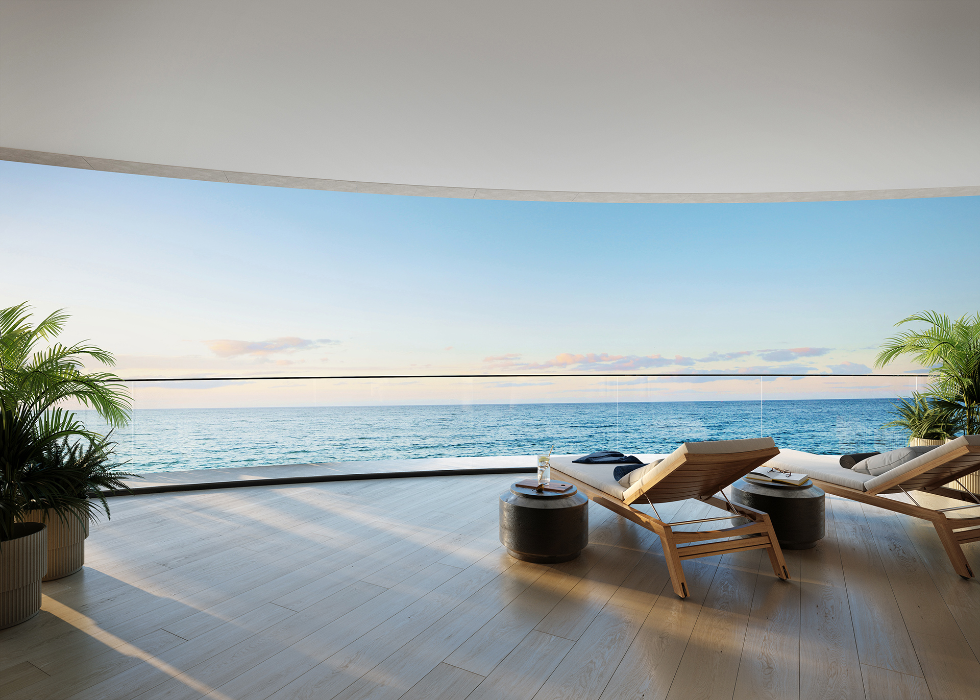 Rivage Bal Harbour — terrace and ocean views