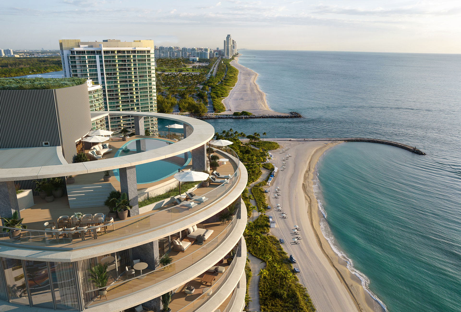 Rivage Bal Harbour — SOM architecture oceanfront tower