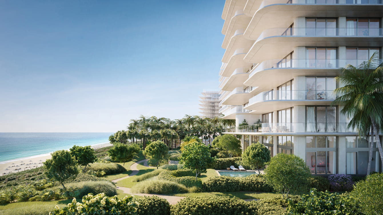 Seaway at The Surf Club private gardens