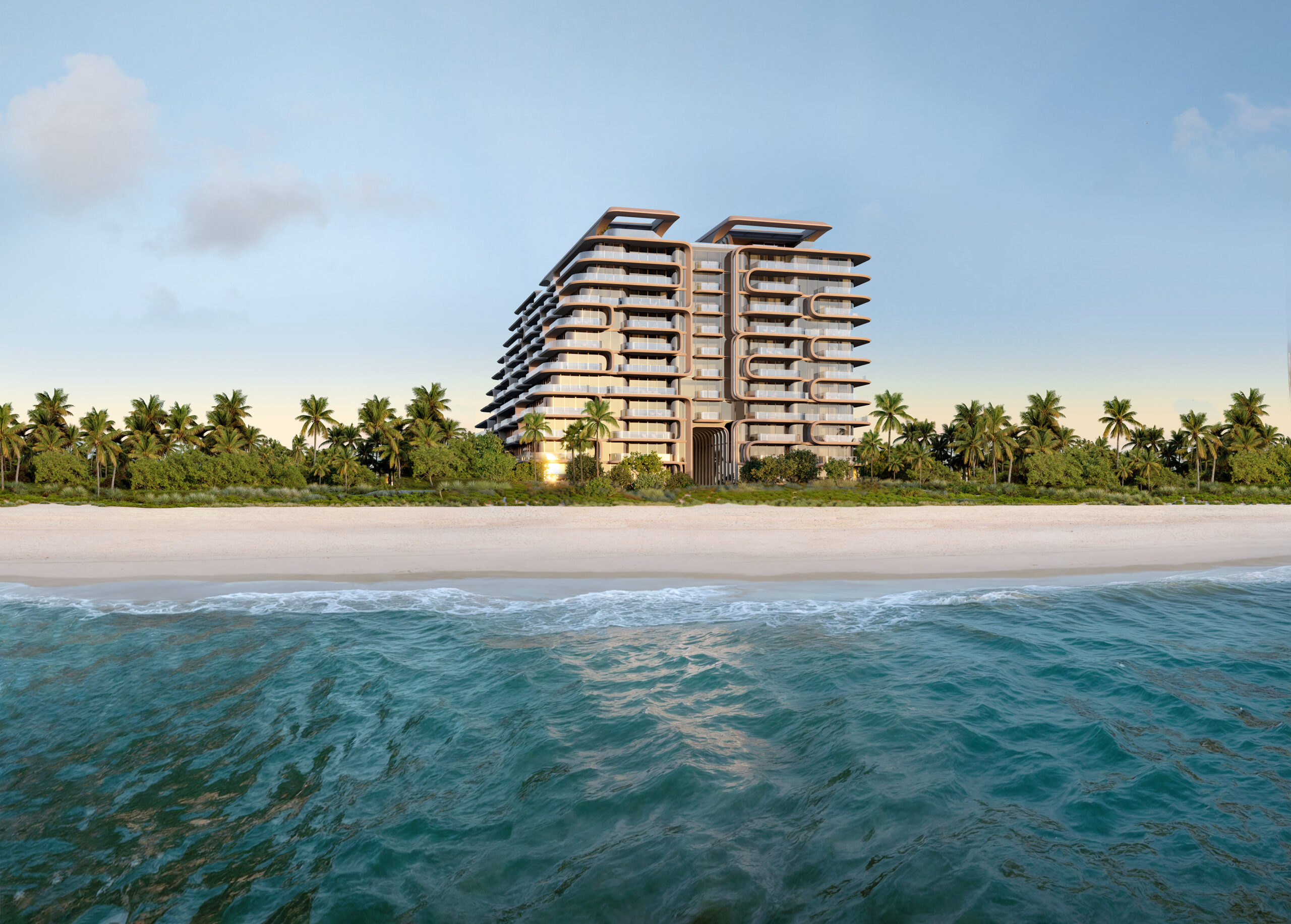 The Delmore Surfside — Zaha Hadid Architects rendering